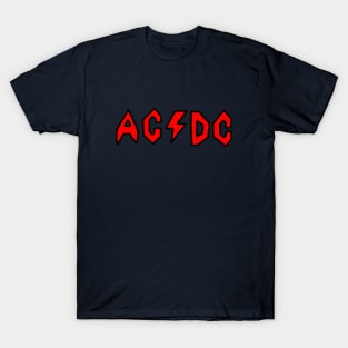 Butt-Head AC/DC - Red T-Shirt